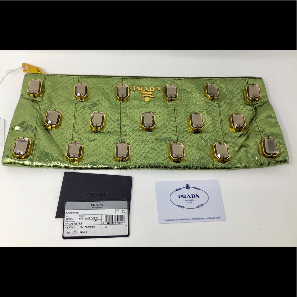 Jewel clutch Embellished